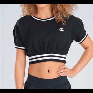 Champion Vintage Dye Cropped Crop Top Shirt